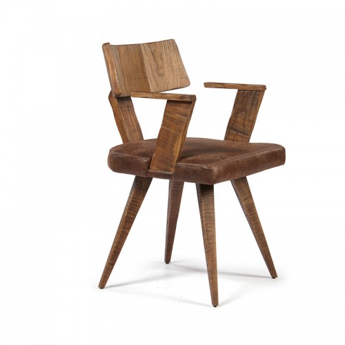 Καρέκλα τραπεζαρίας με ξύλινο design