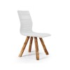 Design καρέκλα με ξύλινα πόδια